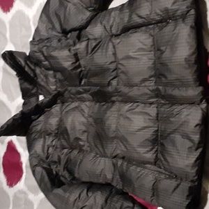 Columbia Jacket womens puffer gray black modern winter‎ coat size large
